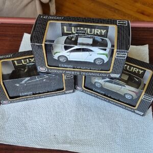 Luxury Diecast Model Car Set